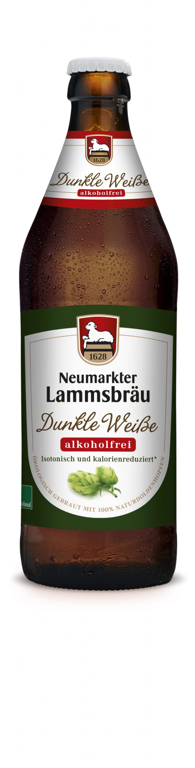 Neumarkter Lammsbräu Dunkle Weiße Alkoholfrei